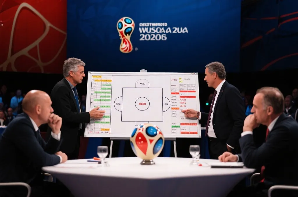 2026世界杯抽签与赛程路径分析图